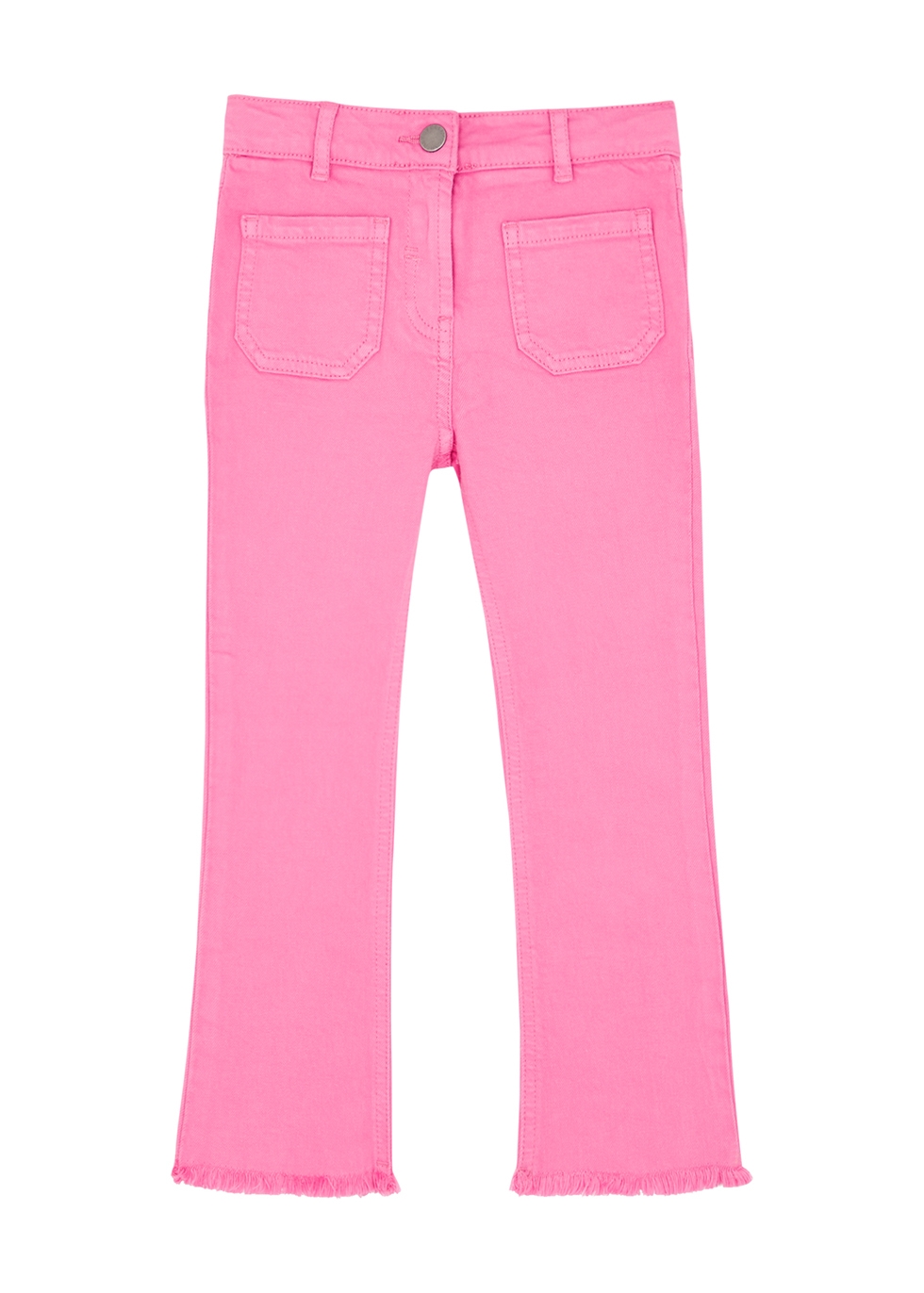 KIDS Pink stretch-denim jeans
