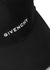 Black logo-embroidered twill cap - Givenchy