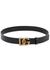 Black logo leather belt - Dolce & Gabbana