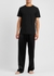 Black stretch-silk pyjama trousers - Versace