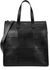 Black patchwork leather tote - Saint Laurent
