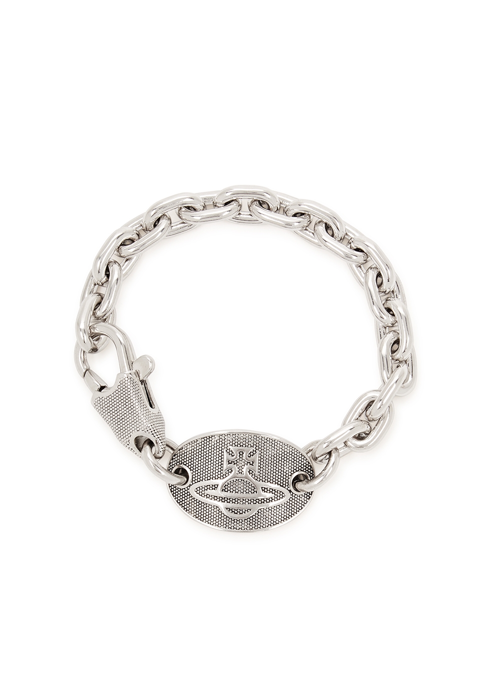 Salomon silver-tone chain bracelet