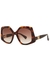 Emme1 tortoiseshell oversized sunglasses - Max Mara Weekend