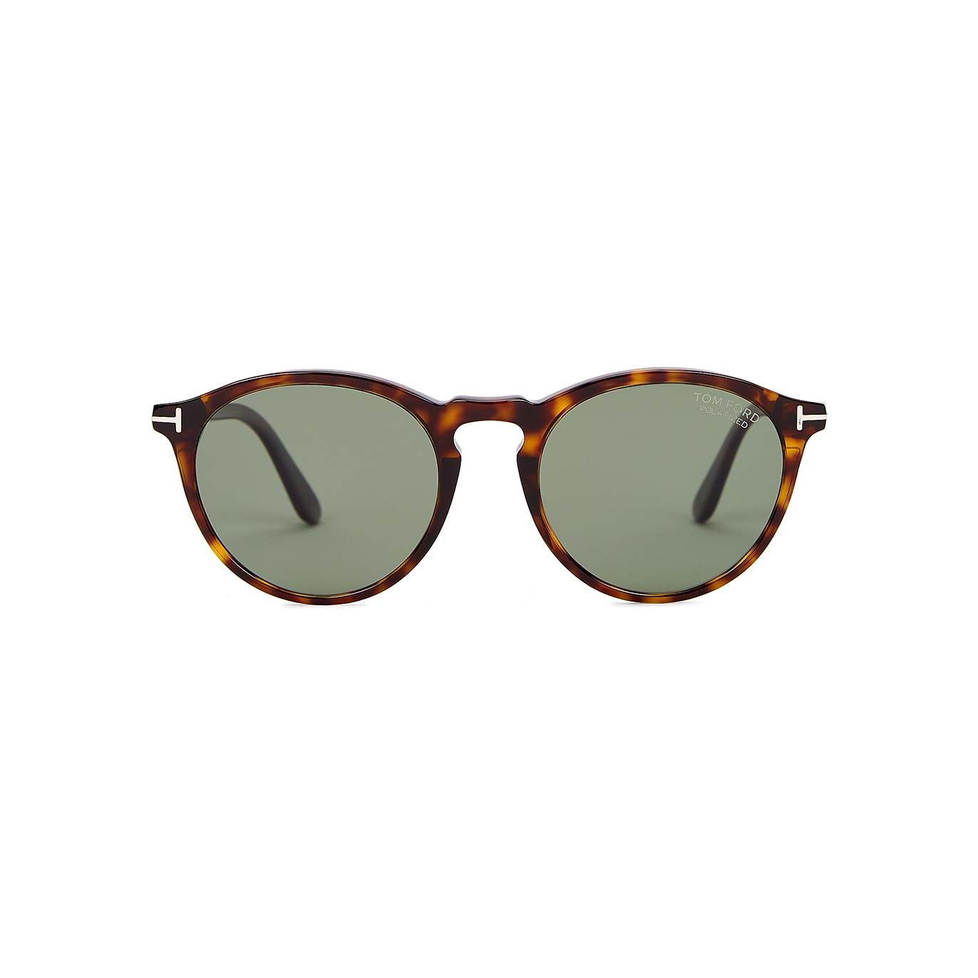 Tom Ford Aurele Tortoiseshell Round-frame Sunglasses - Brown - One Size