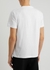 White printed cotton T-shirt - Alexander McQueen