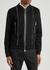 Black zip-embellished cotton-blend jacket - Alexander McQueen