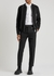 Black zip-embellished cotton-blend jacket - Alexander McQueen