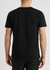 Black logo-print cotton T-shirt - Alexander McQueen