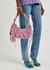 Le Cagole small pink leather shoulder bag - Balenciaga