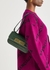 Gossip small green crocodile-effect shoulder bag - Balenciaga