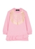 KIDS Medusa-print stretch-cotton sweatshirt dress - Versace