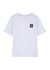 KIDS Lilac logo cotton T-shirt (6-8 years) - Stone Island