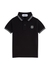 KIDS Black stretch-cotton polo shirt (2-4 years) - Stone Island