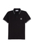 KIDS Black stretch-cotton polo shirt (10-12 years) - Stone Island