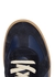 Replica navy leather sneakers - Maison Margiela