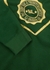 Green printed brushed cotton sweatshirt - Saint Laurent