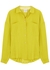 Chartreuse twill shirt - forte_forte