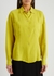 Chartreuse twill shirt - forte_forte
