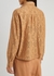 Brown lace shirt - forte_forte