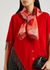 Leroy printed silk-twill scarf - Diane von Furstenberg