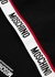 Black logo stretch-cotton sweatshirt - Moschino Underwear