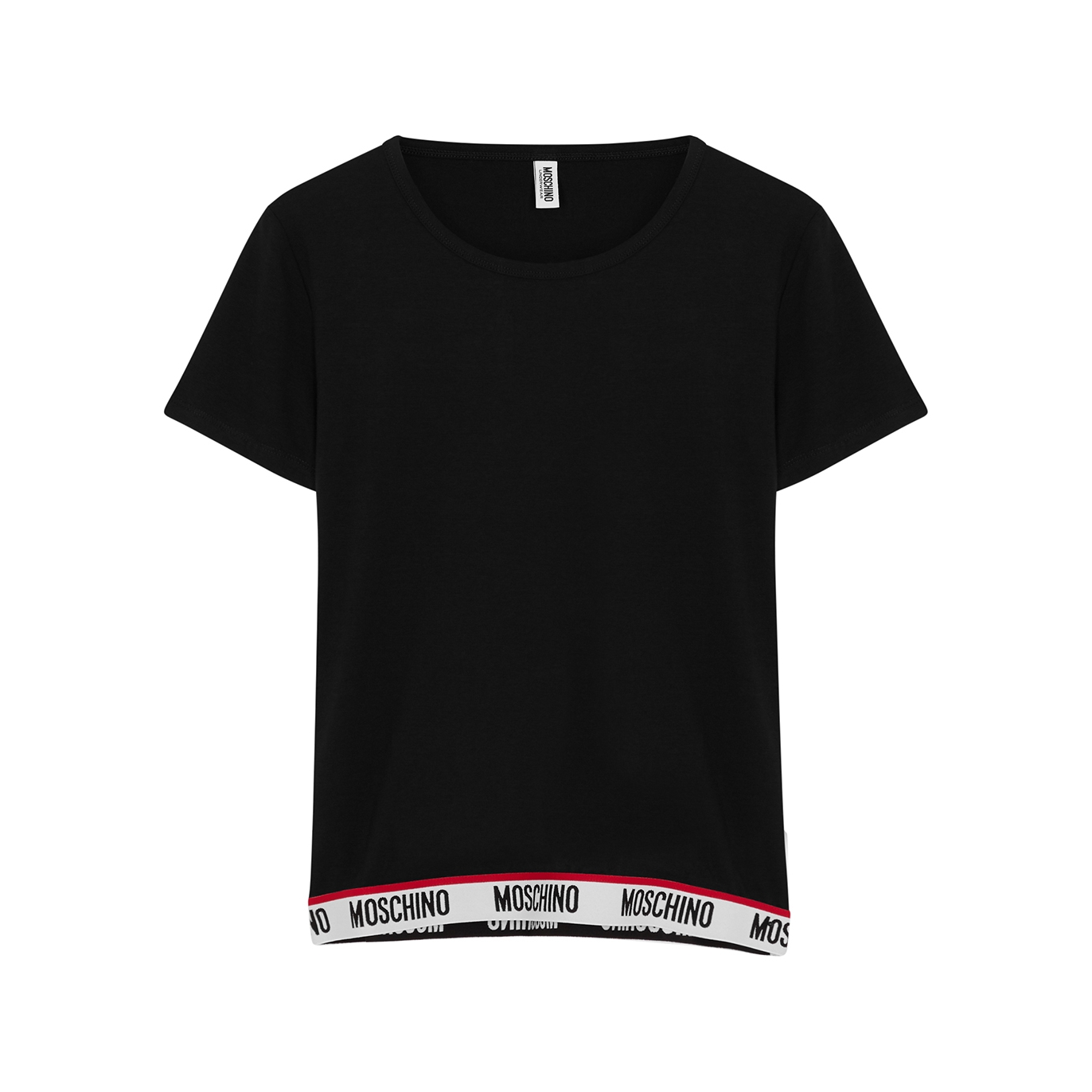 Moschino Underwear Black Logo Stretch-cotton T-shirt - XS