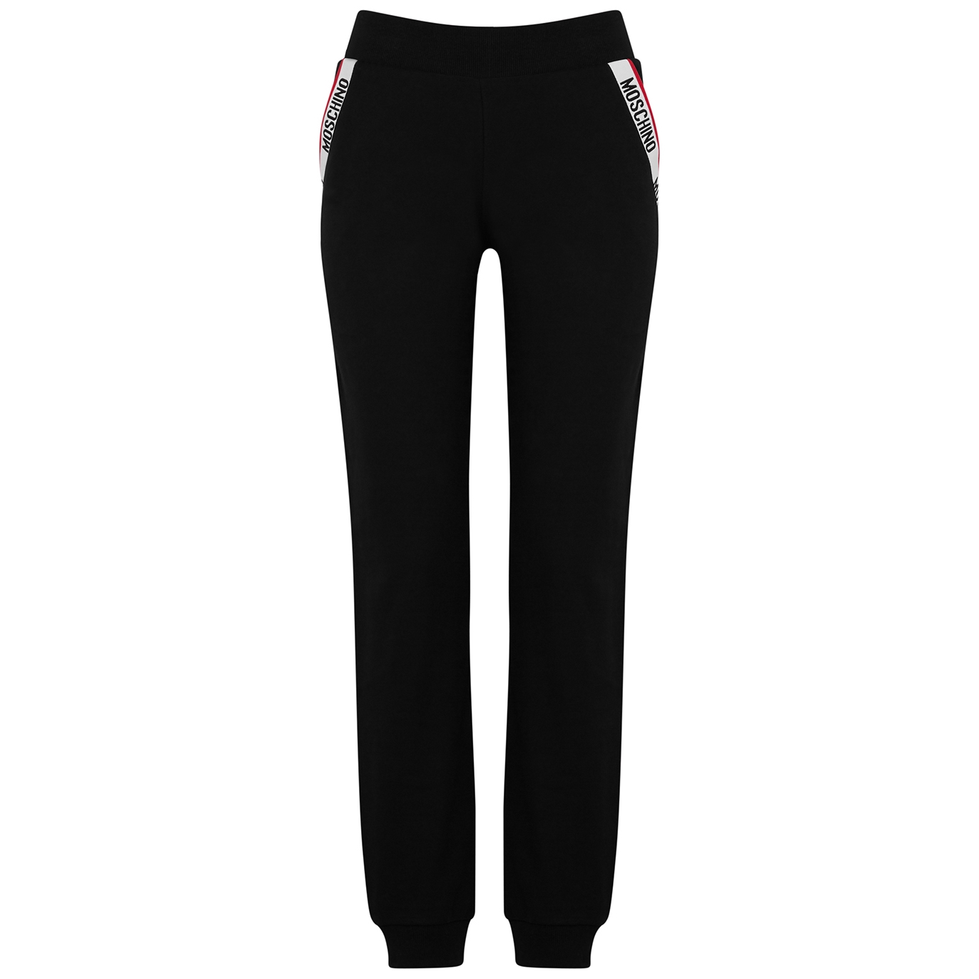Moschino Underwear Black Logo Stretch-cotton Sweatpants - L
