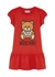 KIDS Red printed stretch-cotton dress  (4-8 years) - MOSCHINO