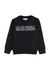 KIDS Black logo stretch-cotton sweatshirt (4-8 years) - MOSCHINO