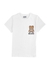 KIDS White logo cotton T-shirt (4-8 years) - MOSCHINO
