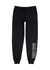 KIDS Black logo stretch-cotton sweatpants (10-14 years) - MOSCHINO