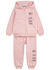 KIDS Pink logo cotton tracksuit (6-36 months) - MOSCHINO