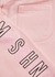KIDS Pink logo cotton tracksuit (6-36 months) - MOSCHINO