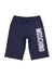 KIDS Navy logo stretch-cotton shorts (10-14 years) - MOSCHINO