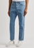 Blue tapered jeans - AMI Paris