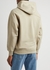 Sand logo hooded cotton sweatshirt - AMI Paris