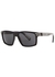 Black rectangle-frame sunglasses - Dolce & Gabbana