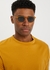 Riley Sun yellow round-frame sunglasses - Oliver Peoples