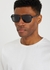 State Side black aviator-style sunglasses - Ray-Ban