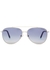 Silver-tone aviator-style sunglasses - Tiffany & Co.