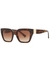 Valentino Garavani tortoiseshell square-frame sunglasses - Valentino