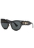 Dark grey cat-eye sunglasses - Versace
