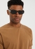 Dark grey rectangle-frame sunglasses - Versace