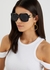 Black oversized sunglasses - Versace