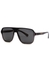 Black D-frame sunglasses - Dolce & Gabbana