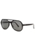 State Side black aviator-style sunglasses - Ray-Ban