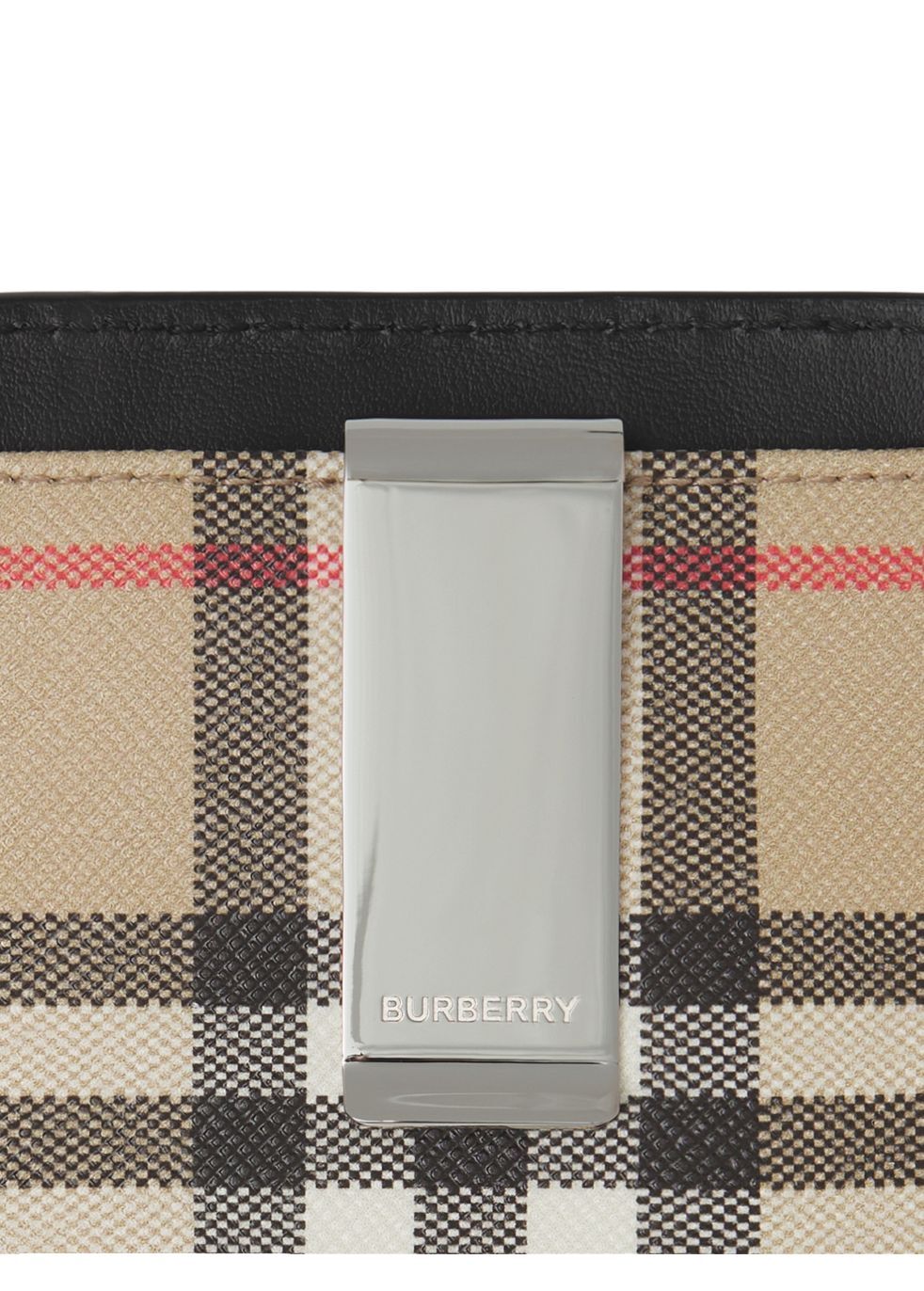 Burberry Cage Check Money Clip in Gray for Men