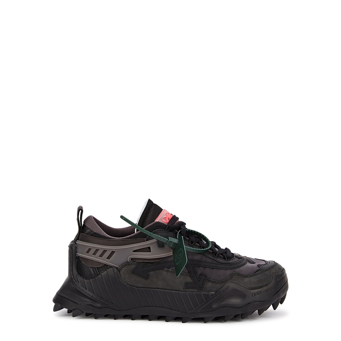 Off-White Odsy-1000 Black Panelled Sneakers