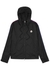 Hattab black hooded shell jacket - Moncler
