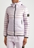 Lilac quilted shell jacket - Stone Island
